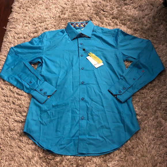 Robert Graham Other - Robert Graham Classic Fit Blue Dress Shirt Size XS